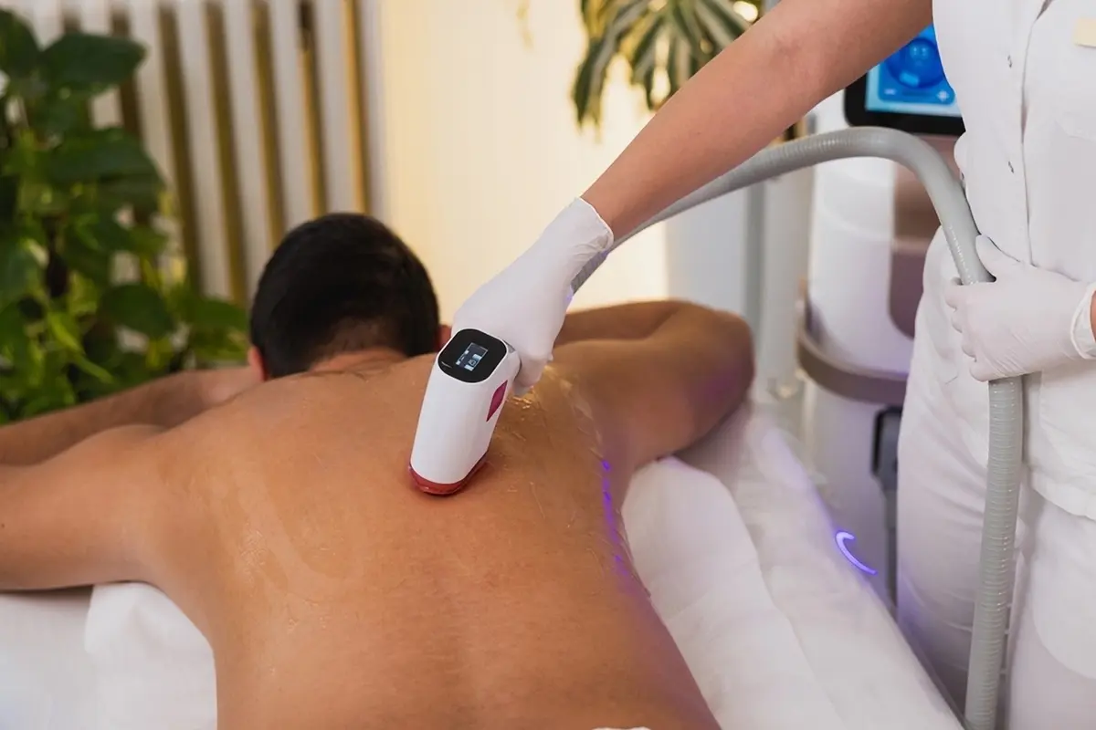 ليزر كامل الجسم مع الظهر والأمامي