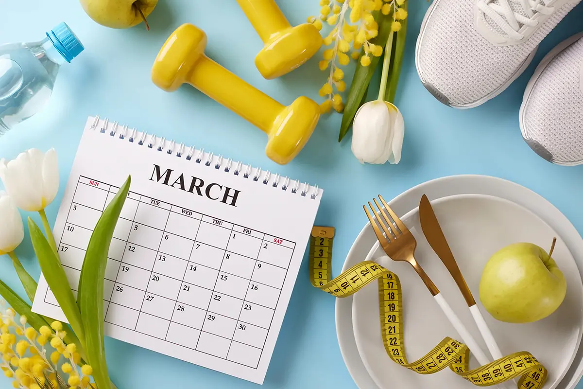 باقة نظام غذائي أسبوعي لمدة شهر في الامارات